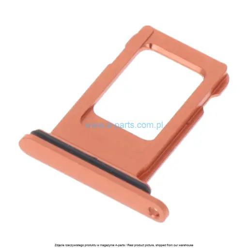 SZUFLADKA SIM DO IPHONE XR KORALOWA