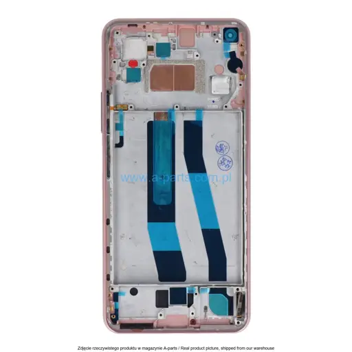 WYŚWIETLACZ LCD + EKRAN DOTYKOWY XIAOMI MI 11 LITE NE 5G RÓŻOWY (OEM)