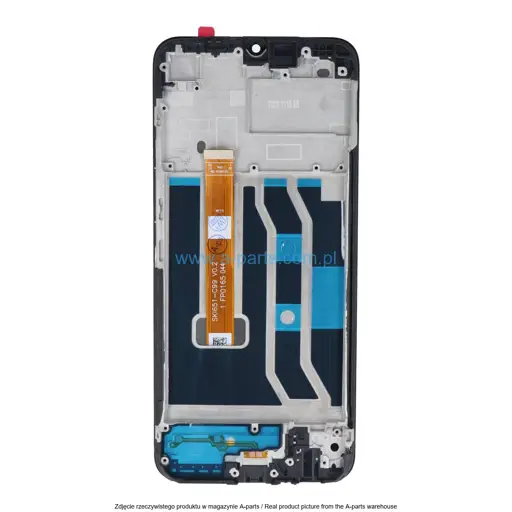 WYŚWIETLACZ LCD + EKRAN DOTYKOWY REALME C25Y (OEM)