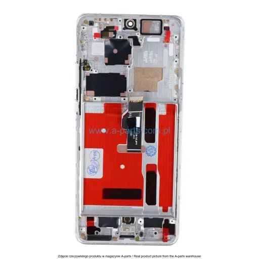 WYŚWIETLACZ LCD + EKRAN DOTYKOWY HUAWEI P50 PRO BIAŁY (OEM PREMIUM)