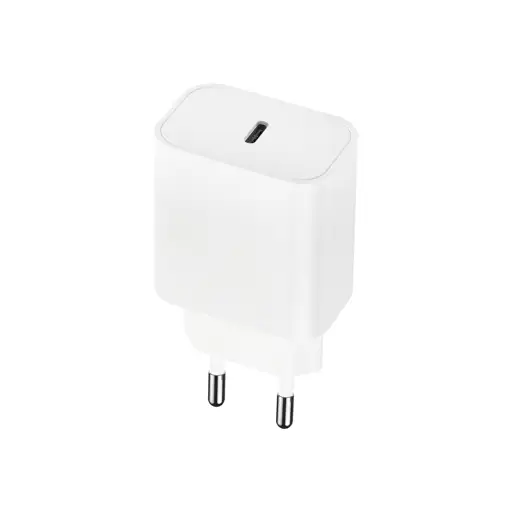 MAXLIFE ŁADOWARKA SIECIOWA PD QC MXTC-06 1X USB-C 20W BIAŁA