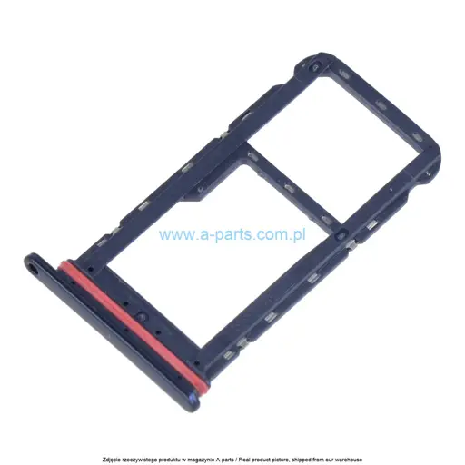 SZUFLADKA TACKA KARTY SIM MOTOROLA MOTO G60S XT2133 - NIEBIESKA - S948D11856 ( ORYGINALNA )