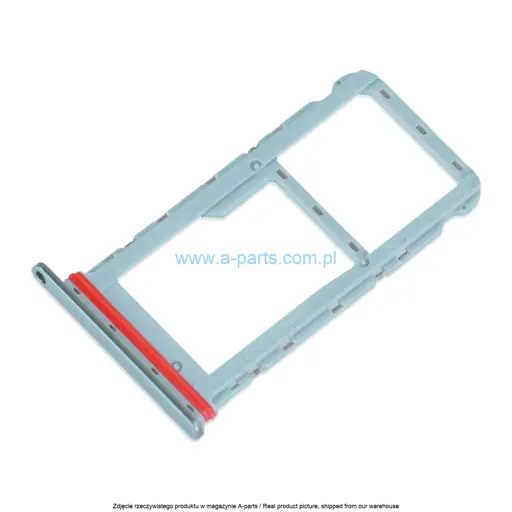 SZUFLADKA TACKA KARTY SIM MOTOROLA MOTO G60S XT2133 - SREBRNA - S948D11858 ( ORYGINALNA )