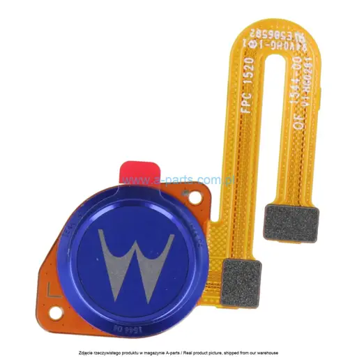 CZYTNIK LINII PAPILARNYCH MOTOROLA MOTO G9 PLAY XT2083 - NIEBIESKI - SC98C83325 ( ORYGINALNY )
