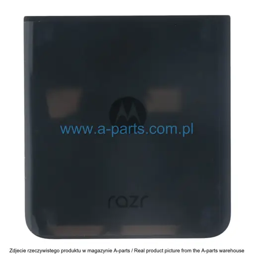 KLAPKA BATERII MOTOROLA MOTO RAZR 40 ULTRA XT2321 - CZARNA - SL98D65403 ( ORYGINALNA )