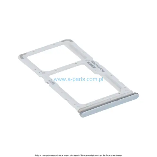 SZUFLADKA SIM XIAOMI REDMI NOTE 8 PRO SREBRNA (OEM PREMIUM)