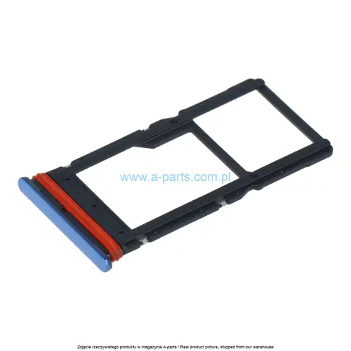 SZUFLADKA TACKA KARTY SIM MOTOROLA MOTO G100 XT2125 - NIEBIESKA - SS58C96105 SS58C96107 ( ORYGINALNA )