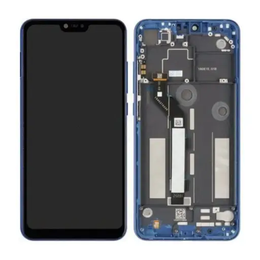 WYŚWIETLACZ LCD + EKRAN DOTYKOWY XIAOMI MI 8 LITE PURPUROWO NIEBIESKI 5600030D2T00 | 561010010033 (ORYGINALNY)