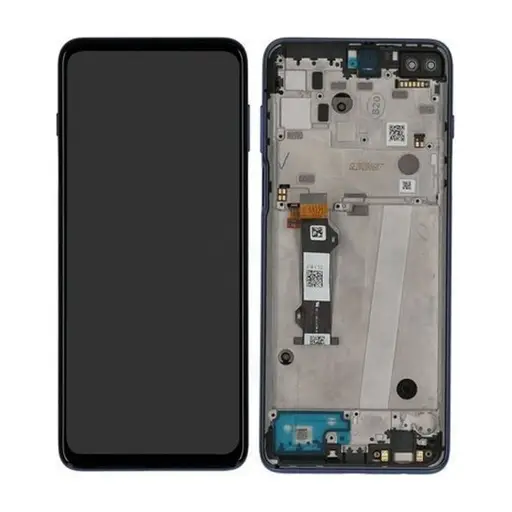 WYŚWIETLACZ LCD + EKRAN DOTYKOWY MOTOROLA MOTO G 5G PLUS XT2075 - NIEBIESKI - 5D68C16996 | 5D68C17000 (ORYGINALNY SERVICE PACK)