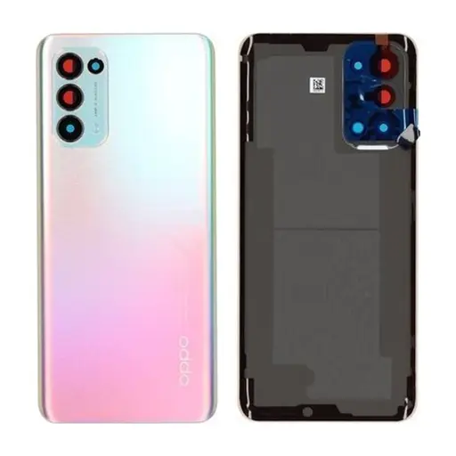 KLAPKA BATERII OPPO FIND X3 LITE - SREBRNA - 4906011 ( ORYGINALNA )