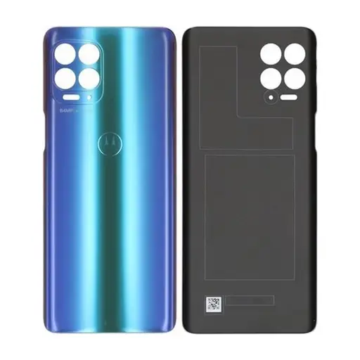 KLAPKA BATERII MOTOROLA MOTO G100 XT2125 - NIEBIESKA - SL98C96108 ( ORYGINALNA )