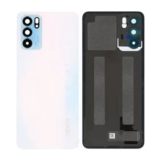 KLAPKA BATERII OPPO RENO6 5G - NIEBIESKA - 4907799 ( ORYGINALNA )
