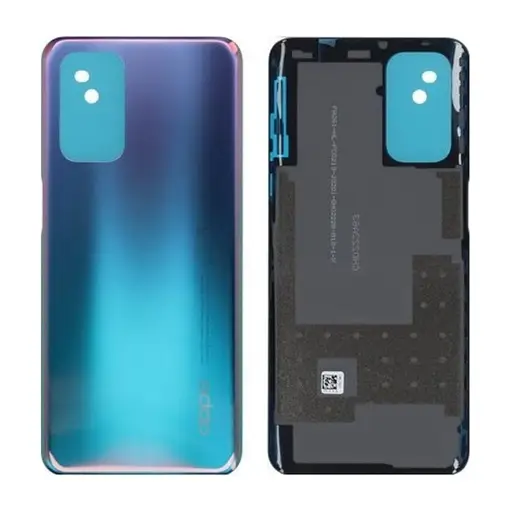 KLAPKA BATERII OPPO A74 5G - ZIELONA - 3202382 ( ORYGINALNA )