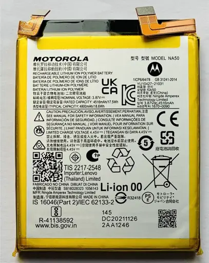 BATERIA NA50 MOTOROLA EDGE 30 PRO XT2201 - SB18D28323 ( ORYGINALNA )