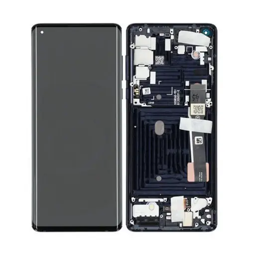 WYŚWIETLACZ LCD + EKRAN DOTYKOWY MOTOROLA MOTO EDGE XT2063 - CZARNY - 5D68C16581 | 5D68C16586 | 5D68C17030 (ORYGINALNY SERVICE PACK)