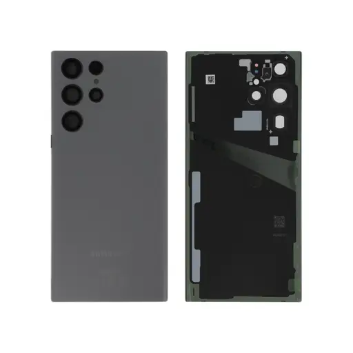 KLAPKA BATERII SAMSUNG S22 ULTRA SM-S908 - SZARA - GH82-27457E ( ORYGINALNA )