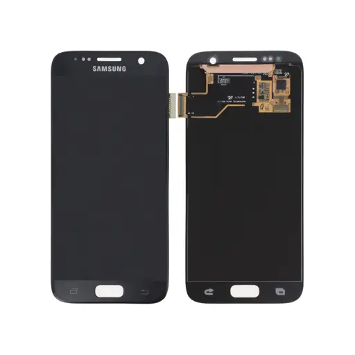WYŚWIETLACZ LCD + EKRAN DOTYKOWY SAMSUNG G930 GALAXY S7 CZARNY GH97-18523A | GH97-18757A | GH97-18761A (ORYGINALNY)