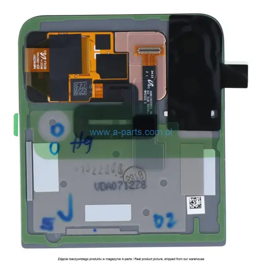 WYŚWIETLACZ LCD + EKRAN DOTYKOWY (ZEWNĘTRZNY) SAMSUNG Z FLIP 4 5G SM-F721 - NIEBIESKI - GH97-27947D | GH97-28046D (ORYGINALNY SERVICE PACK)