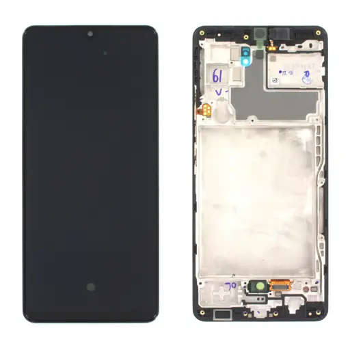 WYŚWIETLACZ LCD + EKRAN DOTYKOWY SAMSUNG A426 GALAXY A42 5G CZARNY GH82-24375A | GH82-24376A (ORYGINALNY)