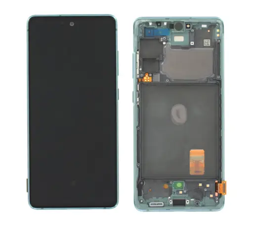 WYŚWIETLACZ LCD + EKRAN DOTYKOWY SAMSUNG G780 / G781 GALAXY S20 FE 4G / 5G ZIELONY GH82-24219D | GH82-24220D | GH82-31328D | GH82-31329D (ORYGINALNY)