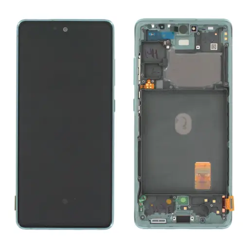 WYŚWIETLACZ LCD + EKRAN DOTYKOWY SAMSUNG S20 FE 5G SM-G781 - ZIELONY - GH82-24214D | GH82-24215D | GH82-29056D | GH82-29057D | GH82-31320D | GH82-31321D (ORYGINALNY SERVICE PACK)