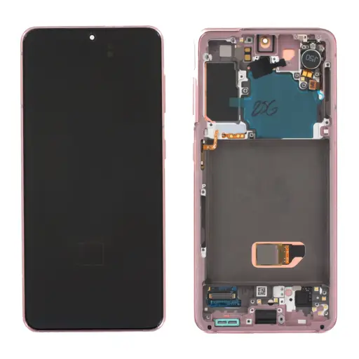 WYŚWIETLACZ LCD + EKRAN DOTYKOWY SAMSUNG G991 GALAXY S21 5G RÓŻOWY GH82-24544D | GH82-24545D | GH82-27255D (ORYGINALNY)