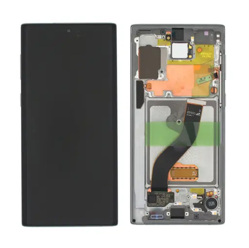 WYŚWIETLACZ LCD + EKRAN DOTYKOWY SAMSUNG N970 / N971 GALAXY NOTE10 4G / 5G SREBRNY GH82-20817C | GH82-20818C (ORYGINALNY)