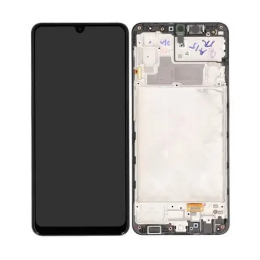 WYŚWIETLACZ LCD + EKRAN DOTYKOWY SAMSUNG M325 GALAXY M32 CZARNY GH82-25981A | GH82-26193A (ORYGINALNY)