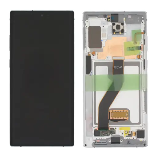 WYŚWIETLACZ LCD + EKRAN DOTYKOWY SAMSUNG NOTE 10 PLUS SM-N975 SM-N976 - BIAŁY - GH82-20838B | GH82-20900B (ASSEMBLED)