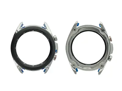 BEZEL PIERŚCIEŃ OBROTOWY Z RAMKĄ SAMSUNG WATCH 3 LTE 41MM SM-R855 - SREBRNY - GH82-25106A | GH98-45421A (ORYGINALNY)